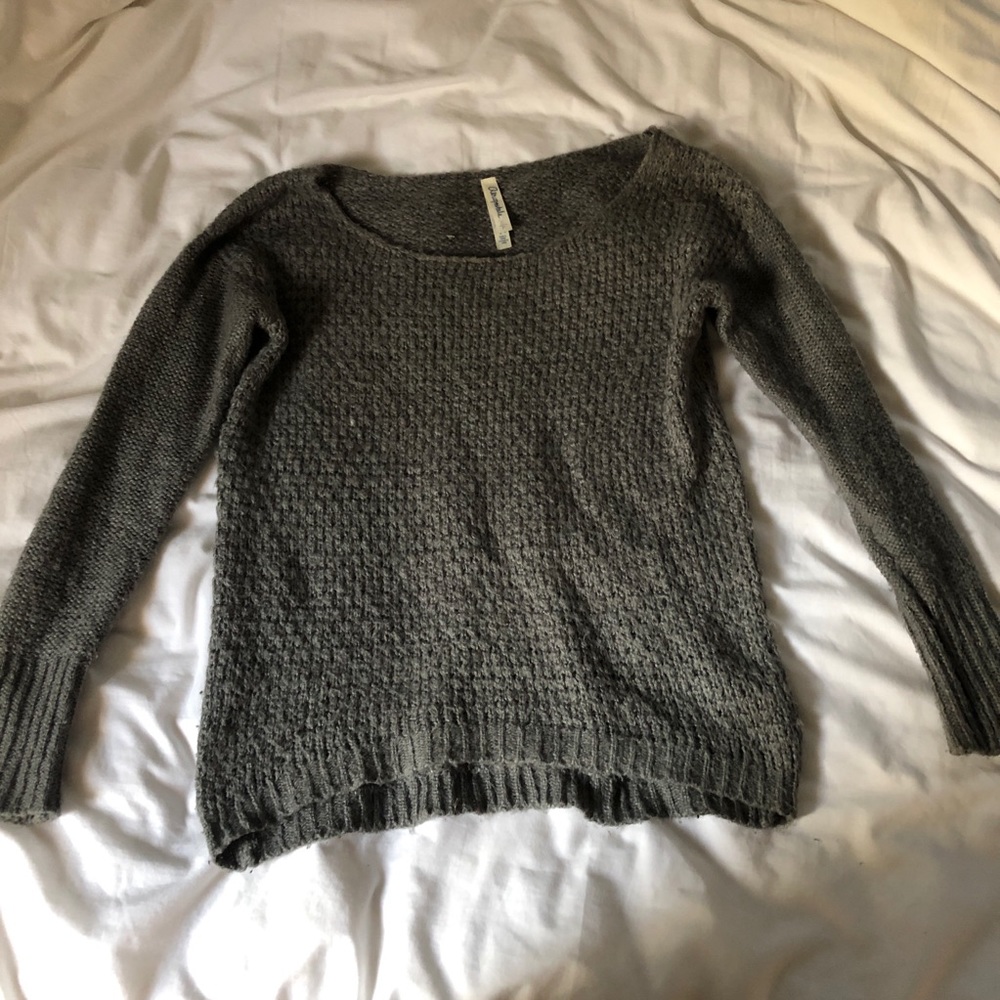 Gray Sweater